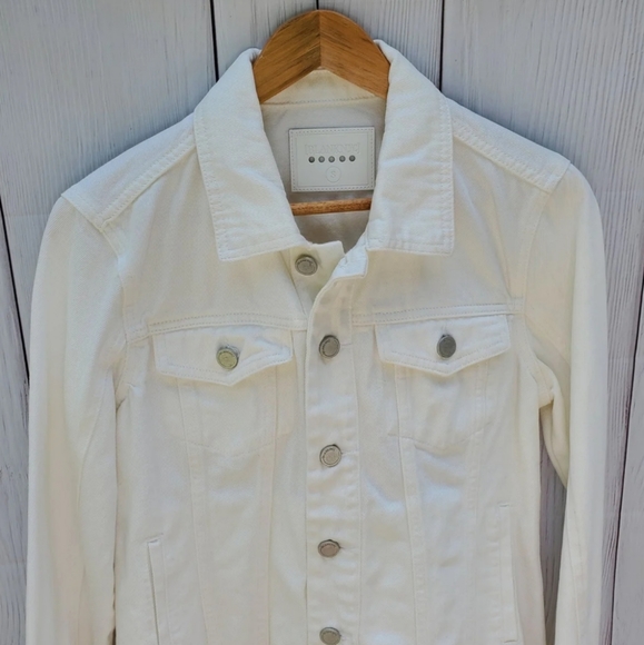 Blank NYC white denim jacket - Picture 3 of 11